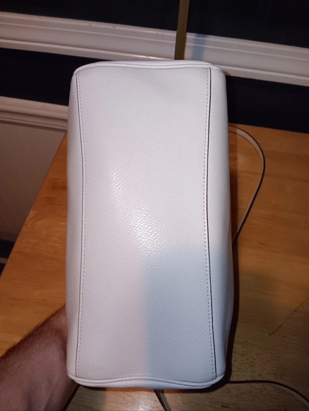 Coach Leather Bennett Bag With Long Strap